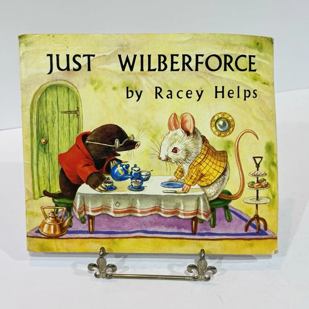 1970 Just Wilberforce by Racey‎ Helps Paperback Book Medici Society London